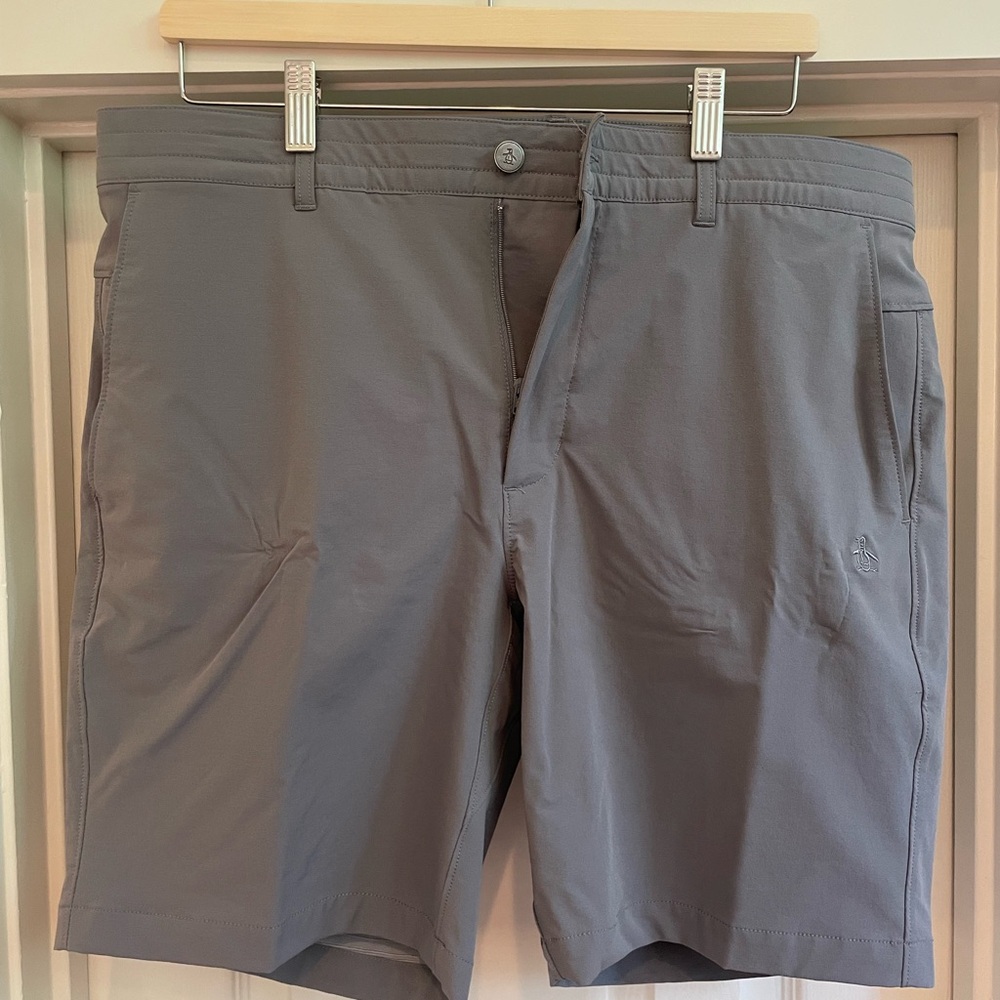 Penguin Men's Gray Shorts Size 34 8” inseam